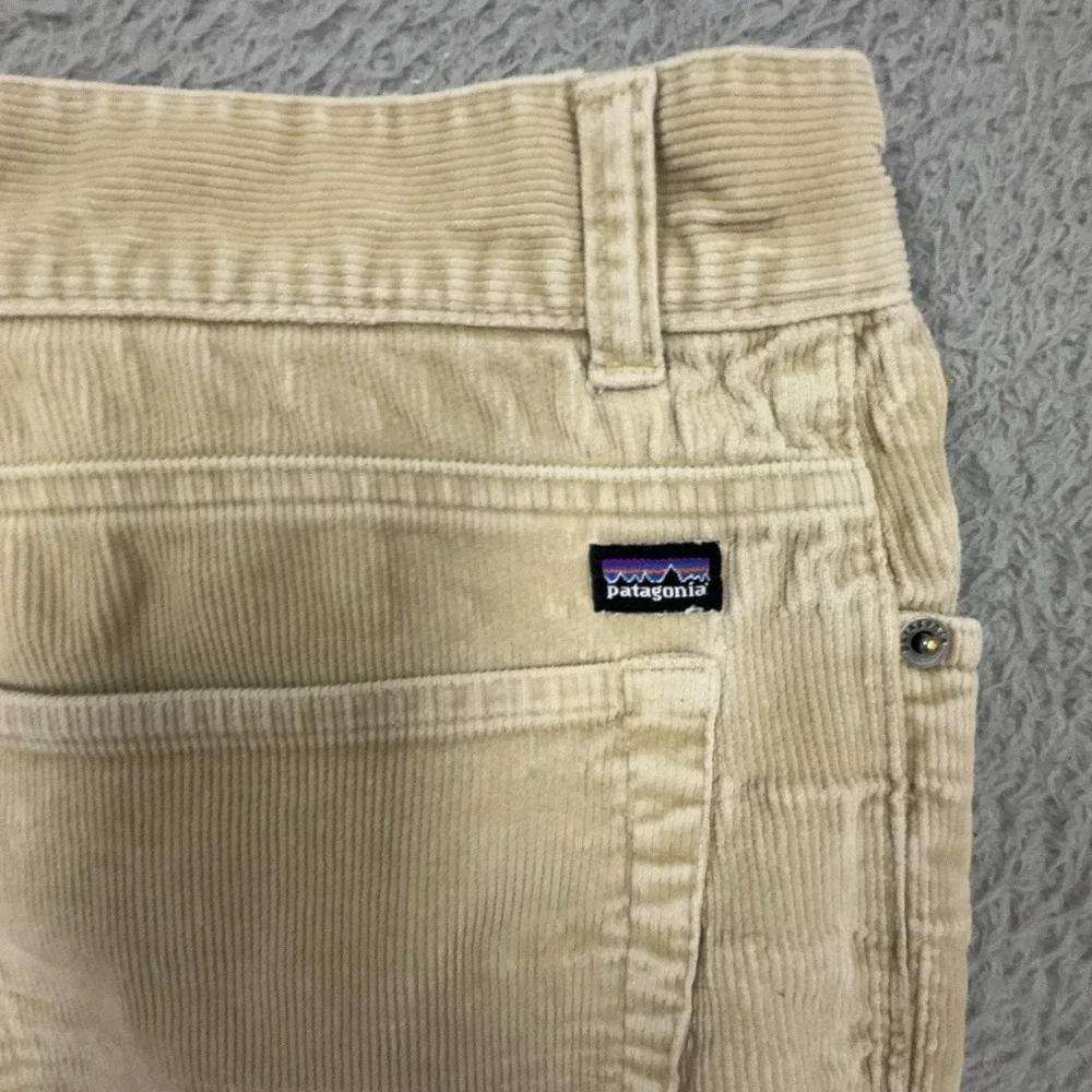 Patagonia Pants Mens 33x31 Beige Organic Cotton Corduroy Stretch 5-Pocket